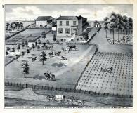Elm Lands Farm, Judge J. B. Redd, Residence, Stock Farm, Palmyra, Marion County, Marion County 1875